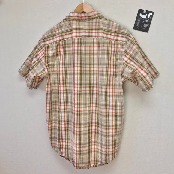 Men's G.H. Bass & Co Short Sleeve Plaid Button-Dwn - Picture 5 of 9